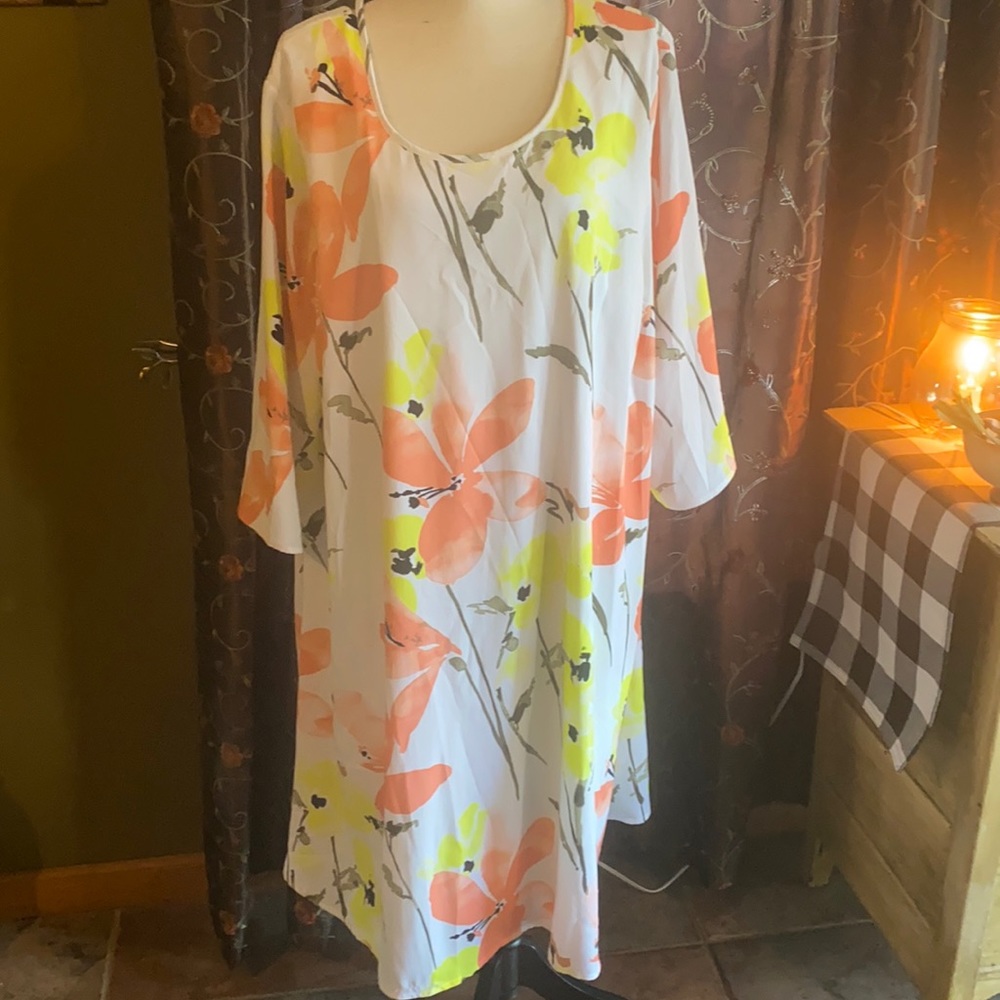 Gorgeous! Lane Bryant Dress! A-line and so flattering! 22/24W
